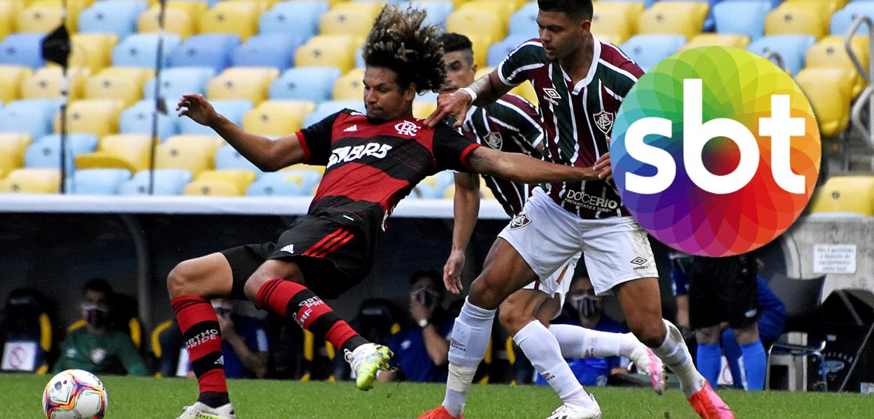 Jogo entre Flamengo e Fluminense