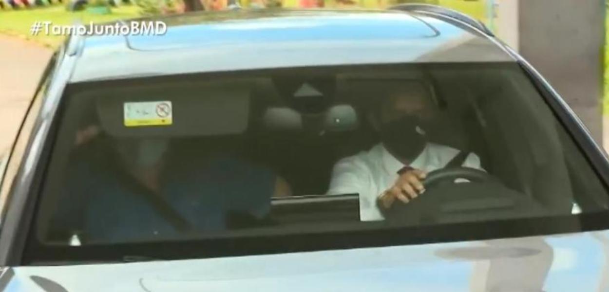 Geddel Vieira Lima deixando a prisão