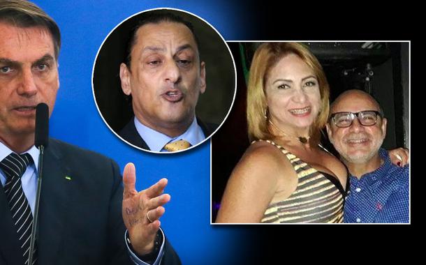 Jair Bolsonaro, Frederick Wassef, Márcia Aguiar e Fabrício Queiroz