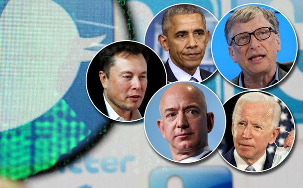 Twitter, Barack Obama, Bill Gates, Elon Musk, Joe Biden, Jeff Bezos