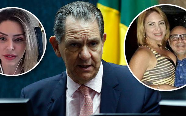 Anna Carolina Noronha, João Otávio de Noronha, Márcia Aguiar e Fabrício Queiroz