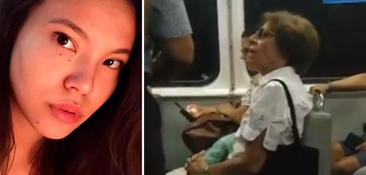 Marie Okabayashi diz ter sido vítima de racismo em metrô do Rio
