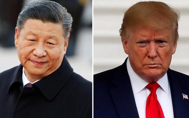 Xi Jinping e Trump.