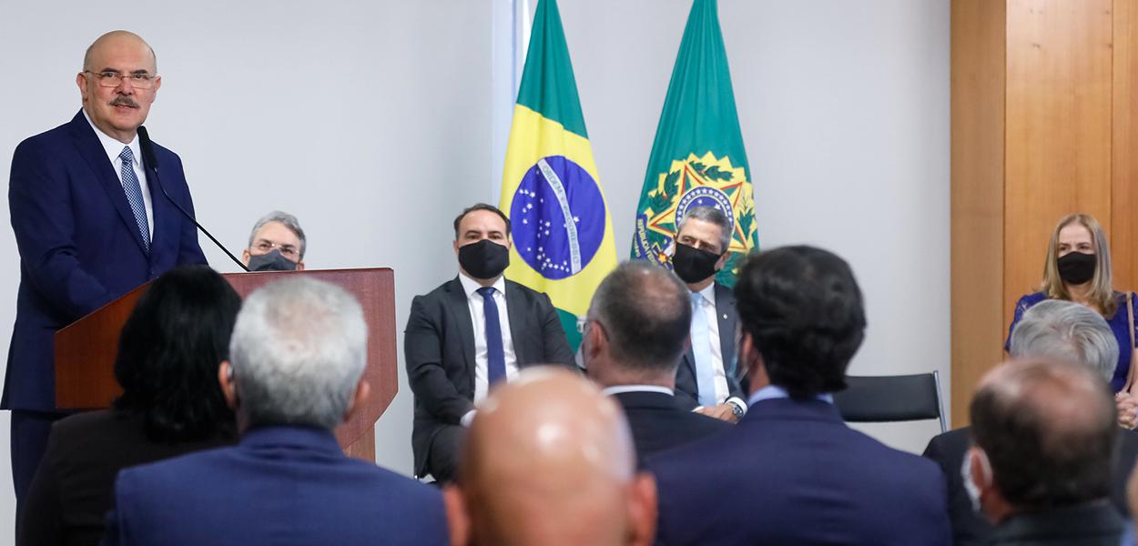 (Brasília - DF, 16/07/2020) Solenidade de Posse do senhor Milton Ribeiro, Ministro de Estado da Educação (videoconferência).