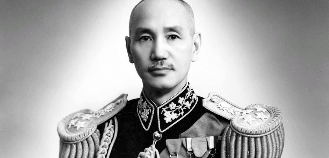 Chiang Kai Shek, líder do Kuomintang e da direita chinesa