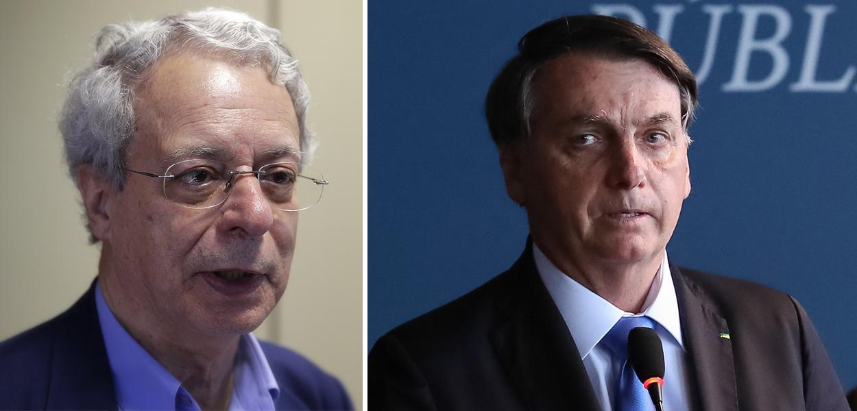 Frei Betto e Jair Bolsonaro