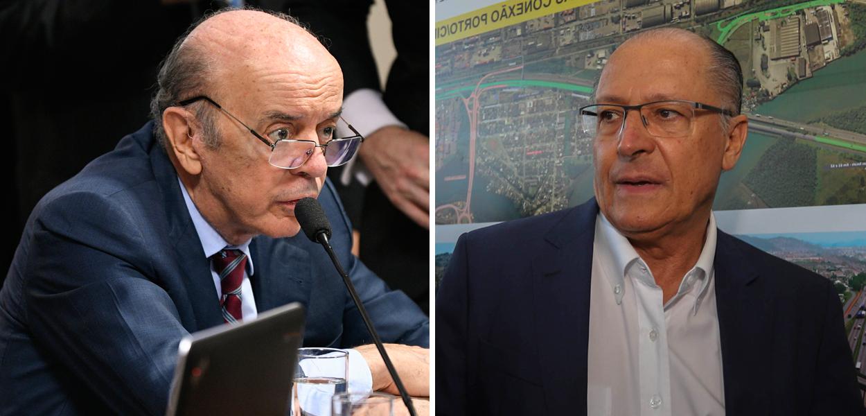 José Serra e Geraldo Alckmin