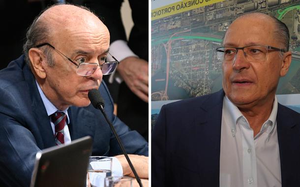 José Serra e Geraldo Alckmin