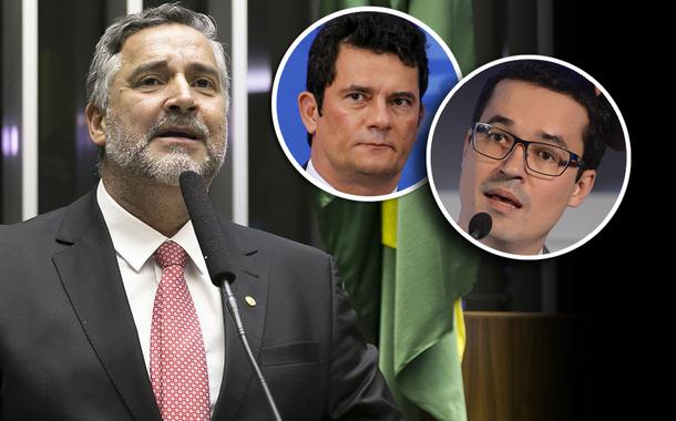 Paulo Pimenta, Sérgio Moro e Deltan Dallagnol