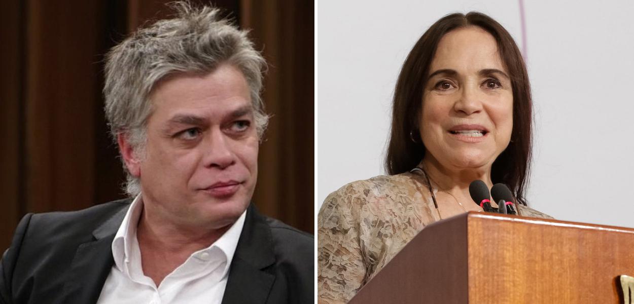 Fábio Assunção e Regina Duarte