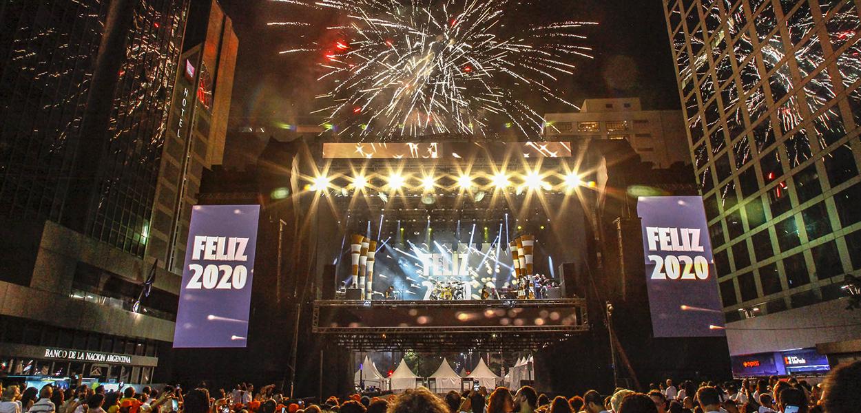 Réveillon de 2020 na Paulista