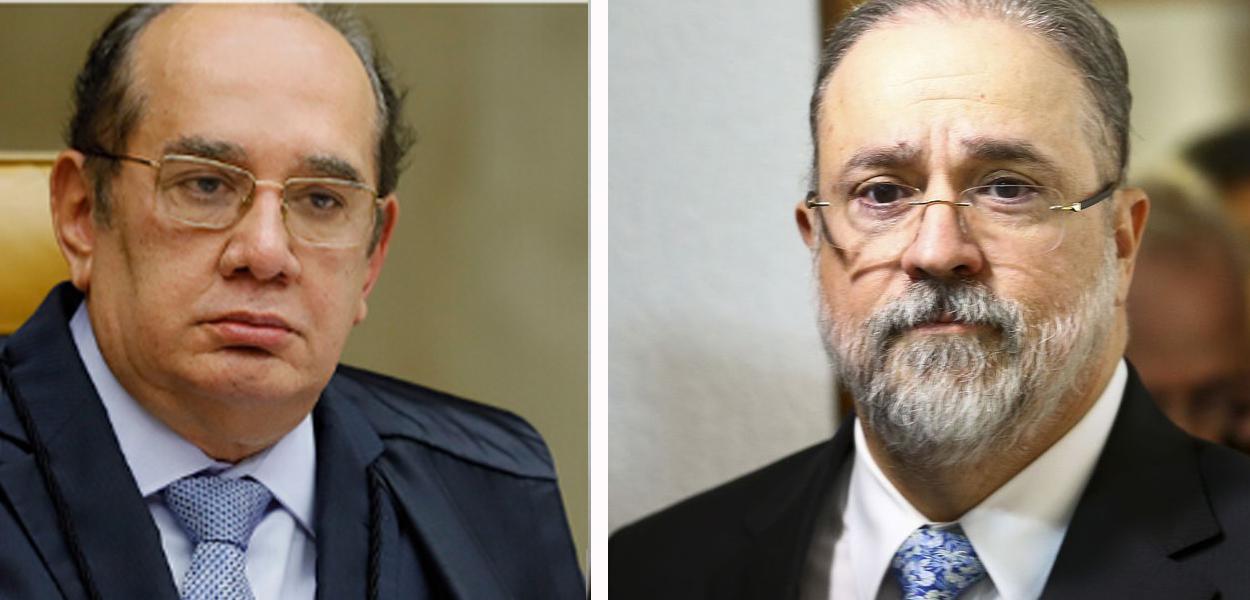 Gilmar Mendes e Augusto Aras