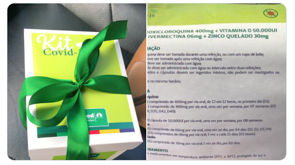 Kit Covid-19 para profissionais da Unimed