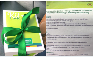 Kit Covid-19 para profissionais da Unimed