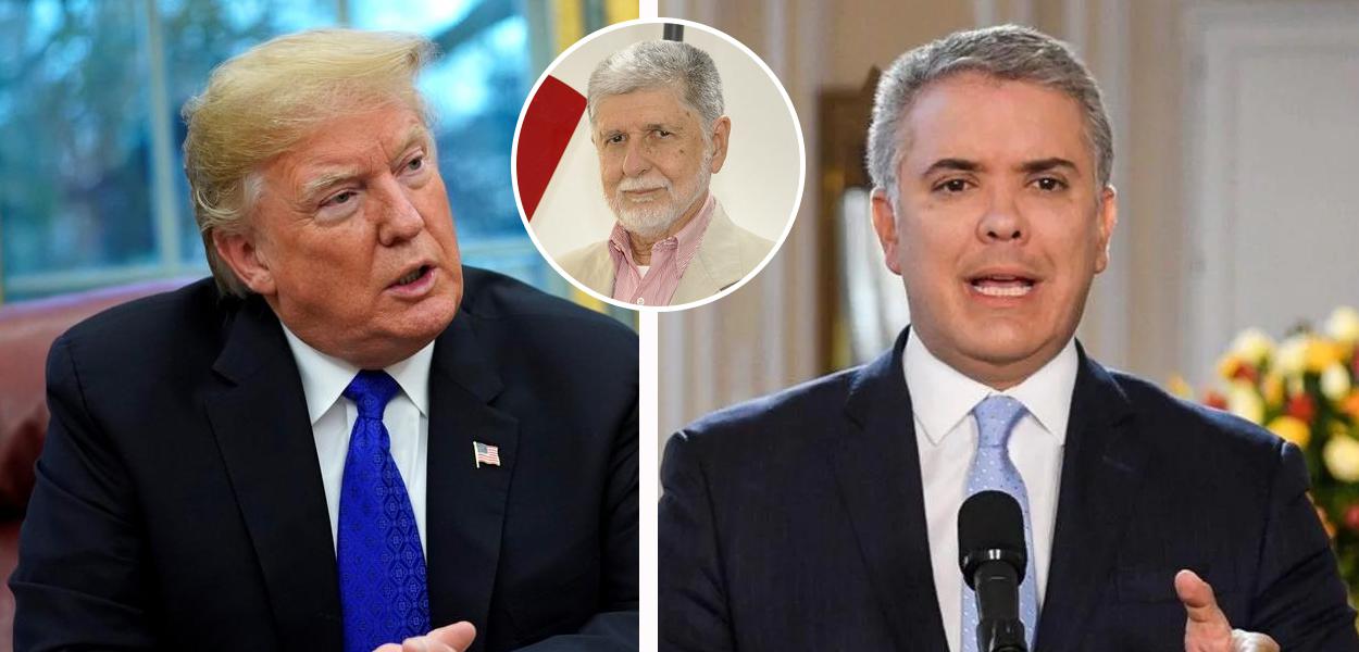 Donald Trump, Ivan Duque e Celso Amorim