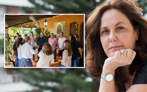 Cena do filme "Não toque em meu companheiro" e Guta Ramos