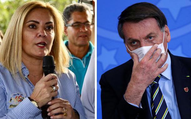 Ana Cristina Siqueira Valle e Jair Bolsonaro