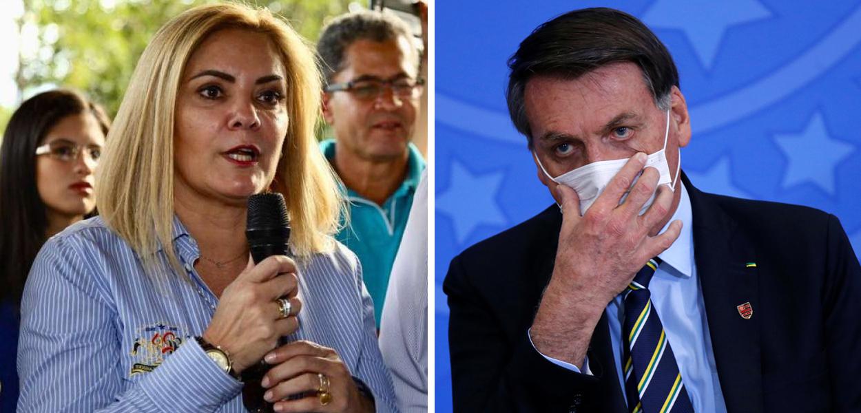 Ana Cristina Siqueira Valle e Jair Bolsonaro