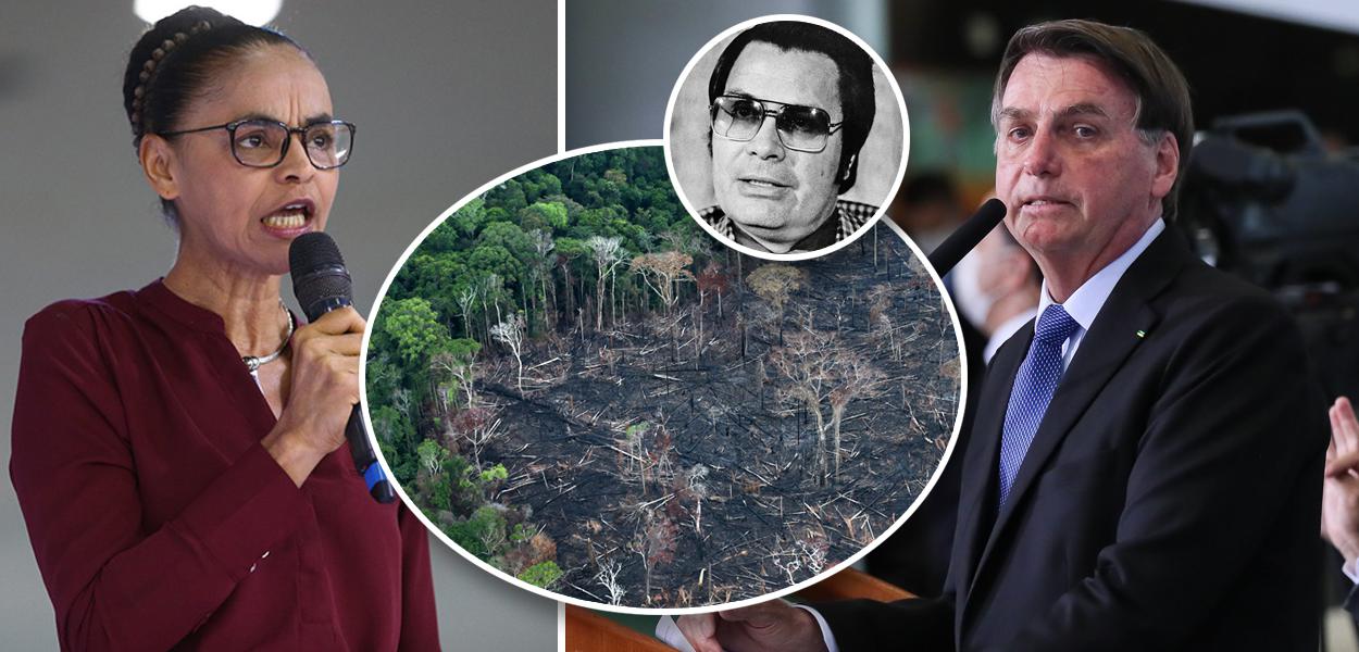 Marina Silva, desmatamento na Amazônia, Jim Jones e Jair Bolsonaro