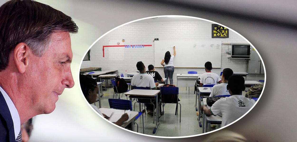 Jair Bolsonaro e sala de aula