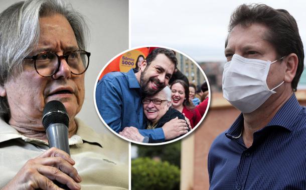 Paulo Moreira Leite, Guilherme Boulos, Luiza Erundina e Jilmar Tatto