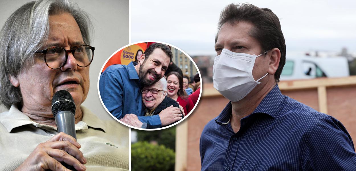 Paulo Moreira Leite, Guilherme Boulos, Luiza Erundina e Jilmar Tatto