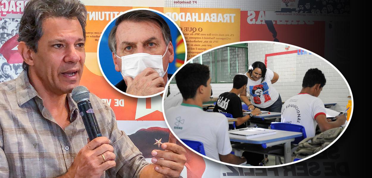 Fernando Haddad, Jair Bolsonaro e sala de aula