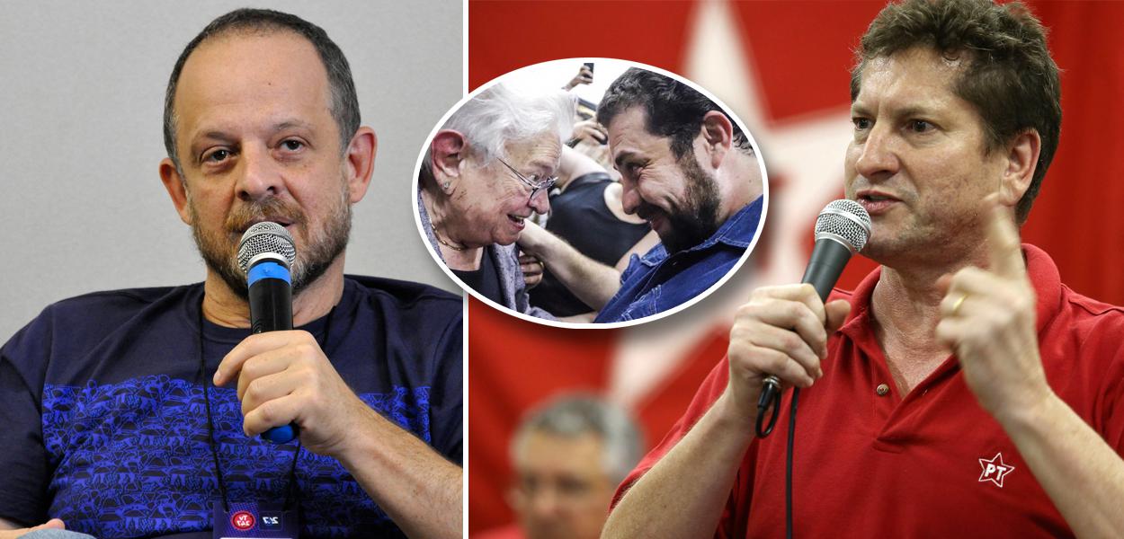 Breno Altman, Luiza Erundina, Guilherme Boulos e Jilmar Tatto