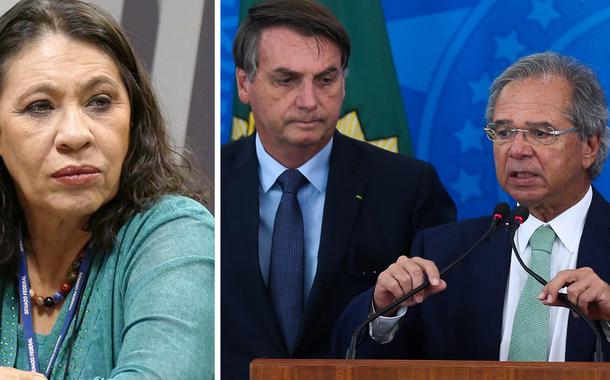 Tereza Cruvinel, Jair Bolsonaro e Paulo Guedes