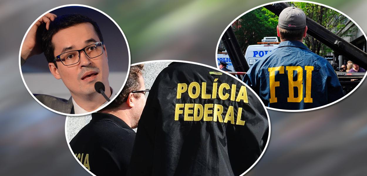 Deltan Dallagnol, Polícia Federal e FBI