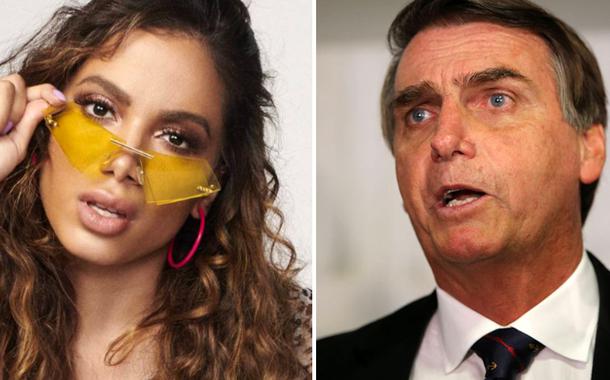 Anitta e Jair Bolsonaro