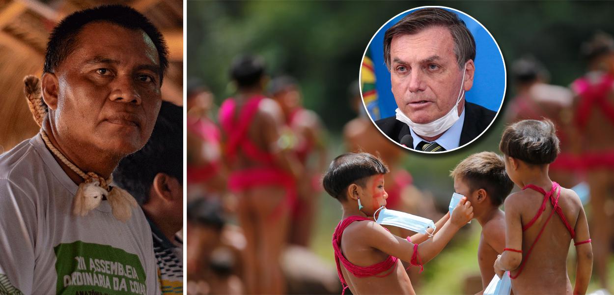 Crisanto Rudzö Tseremey’wá e Jair Bolsonaro