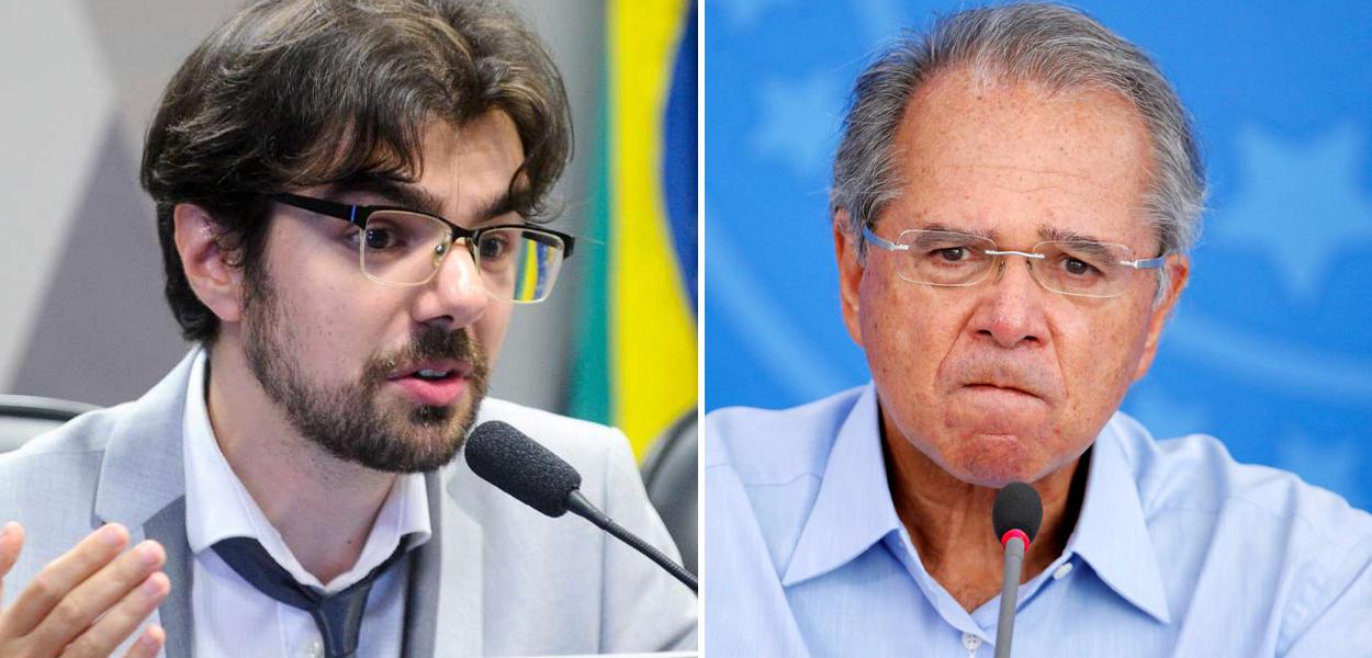 Guilherme Mello e Paulo Guedes