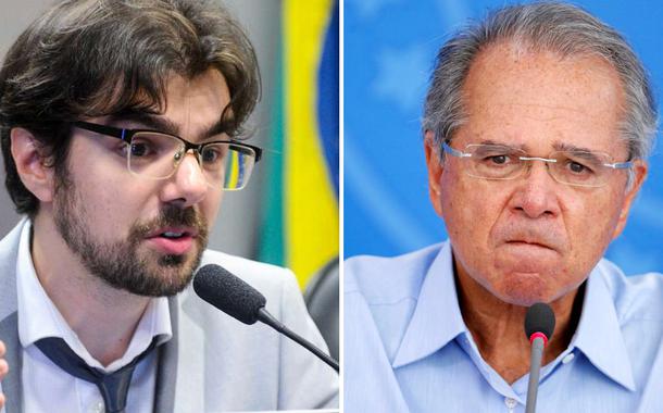 Guilherme Mello e Paulo Guedes