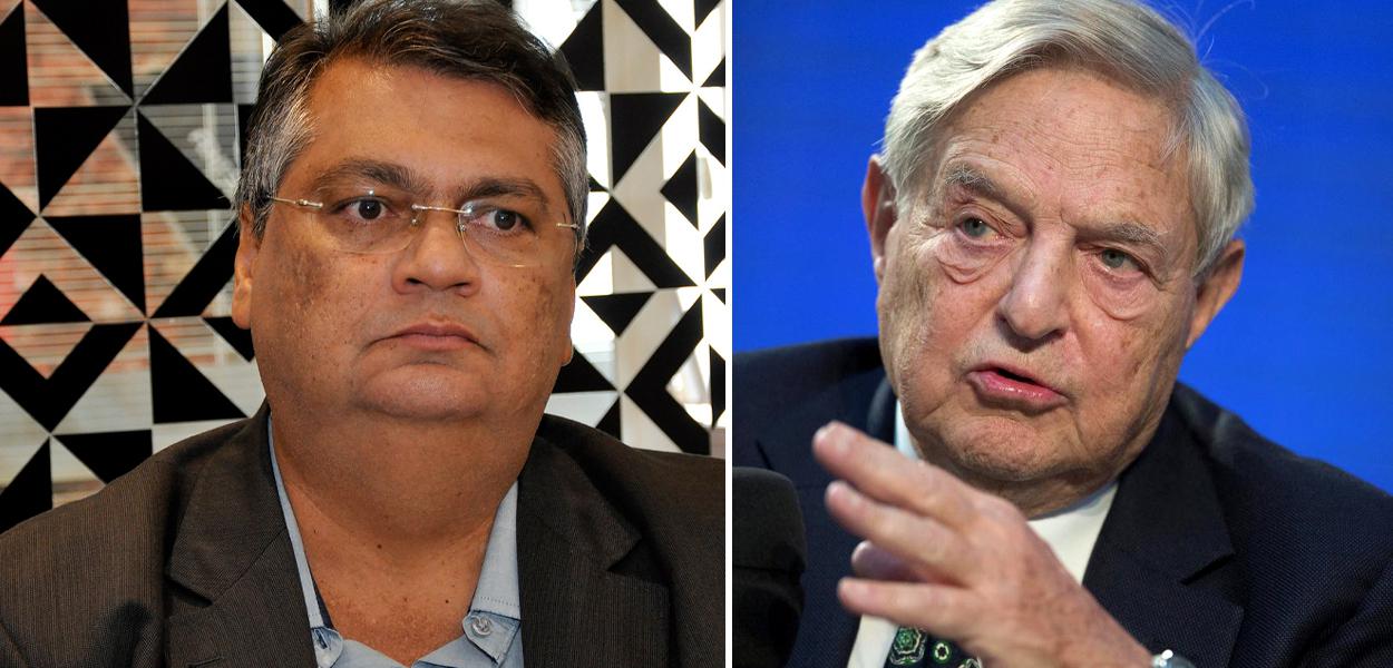 Flávio Dino e George Soros