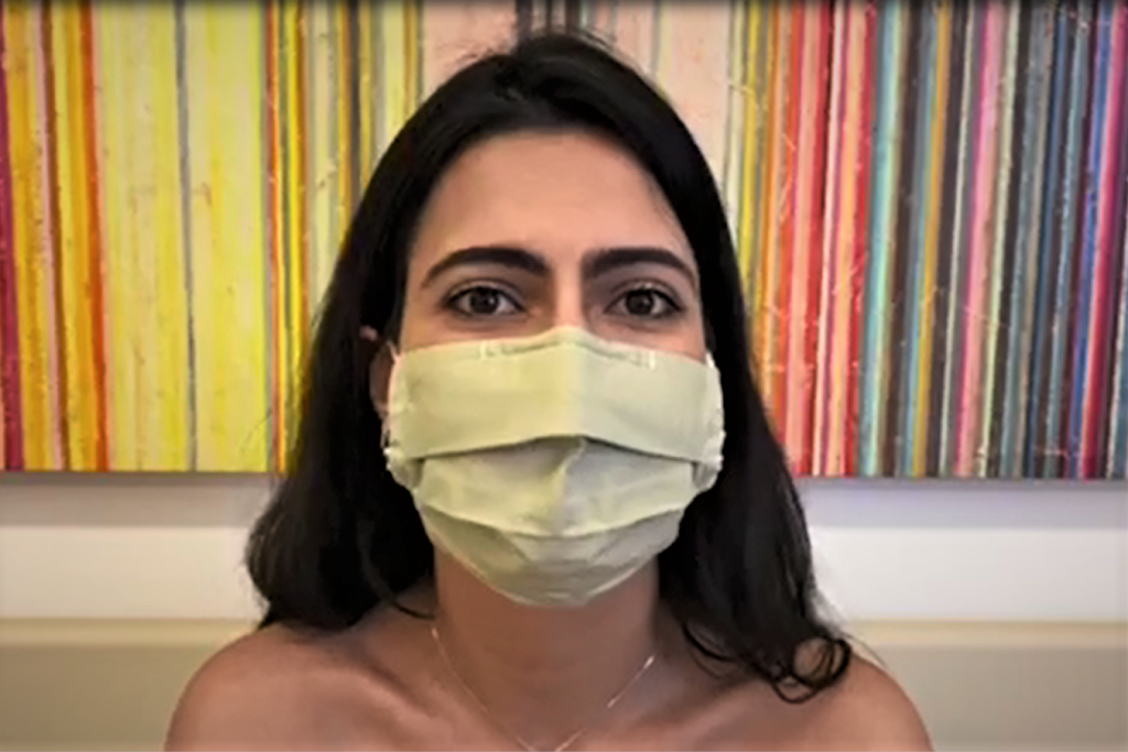 Stefania Teixeira Porto, primeira médica testada com vacina contra coronavírus