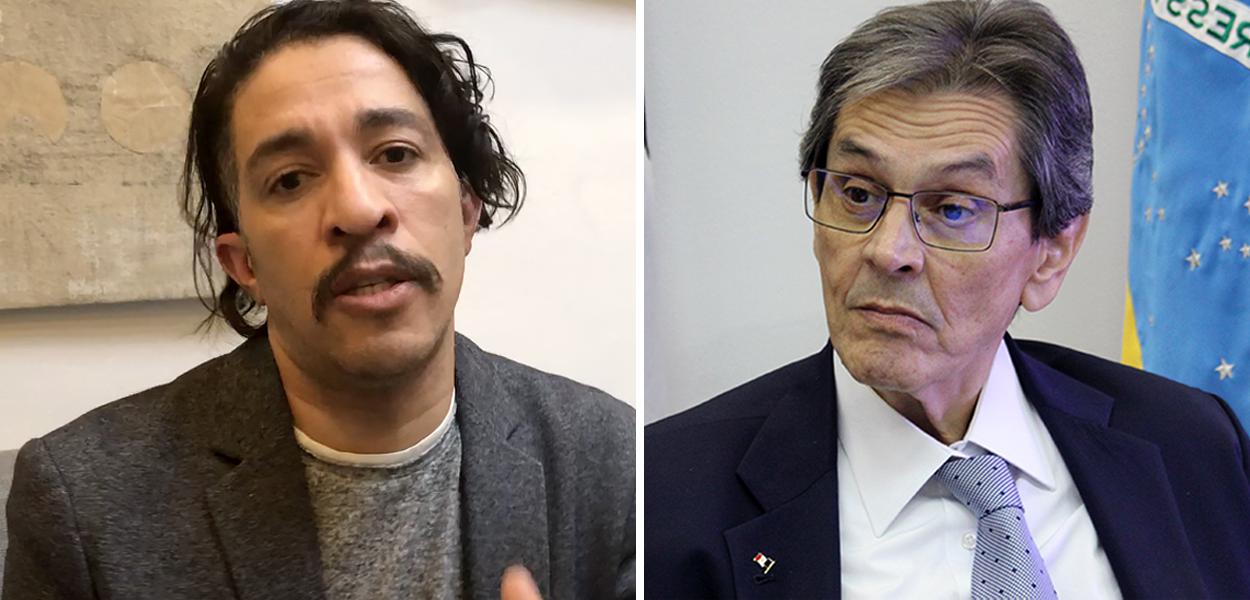Jean Wyllys e Roberto Jefferson