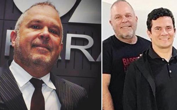 Advogado Carlos Zucolotto sozinho e com sérgio Moror
