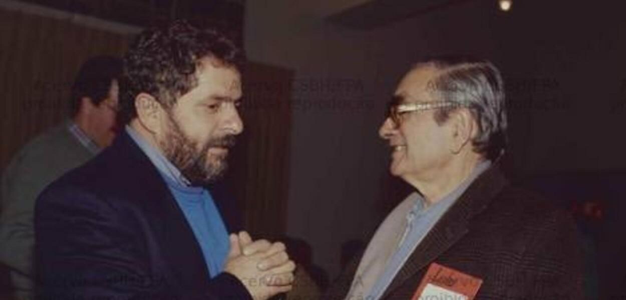 Lula e Florestan Fernandes