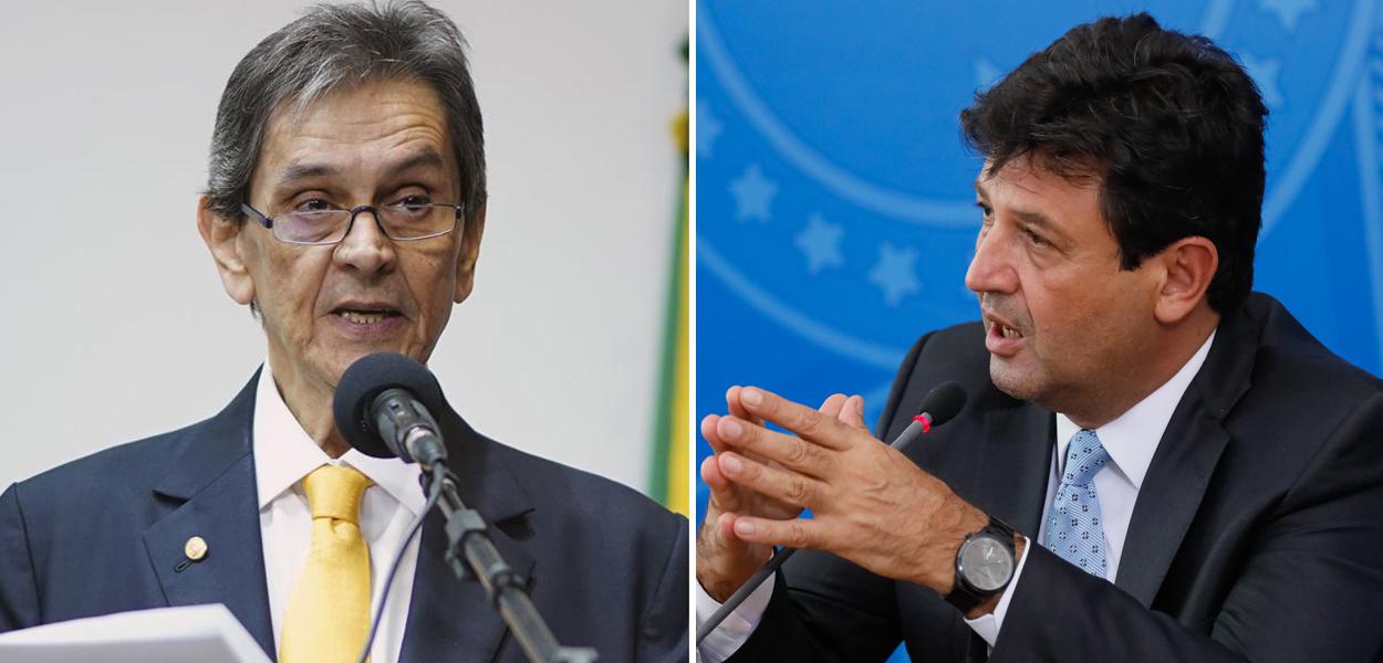 Roberto Jefferson e Luiz Henrique Mandetta