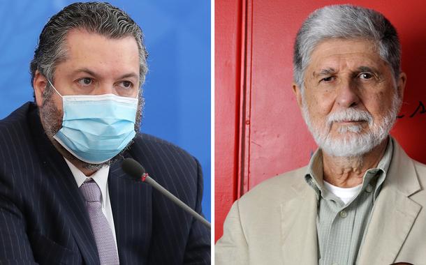 Ernesto Araújo e Celso Amorim