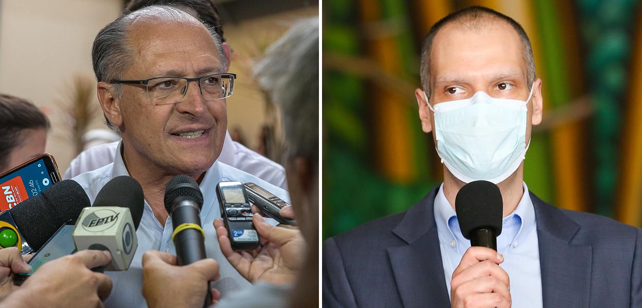 Geraldo Alckmin e Bruno Covas
