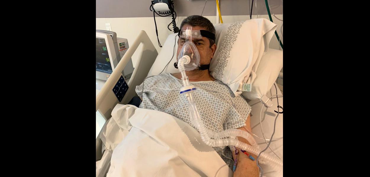 Coronel Tadeu (PSL) internado com coronavírus