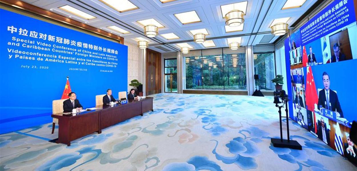 Em videoconferência a China e países da América Latina e Caribe se empenham para elevar cooperação