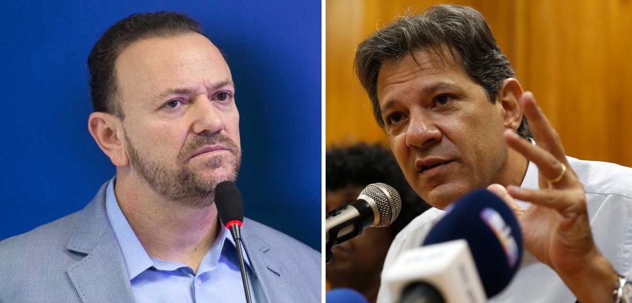 Edinho Silva e Fernando Haddad