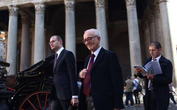 Advogado Cristiano Zanin e o jurista Luigi Ferrajoli