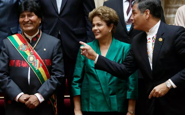 Presidentes golpeados da Bolívia, Brasil e Equador