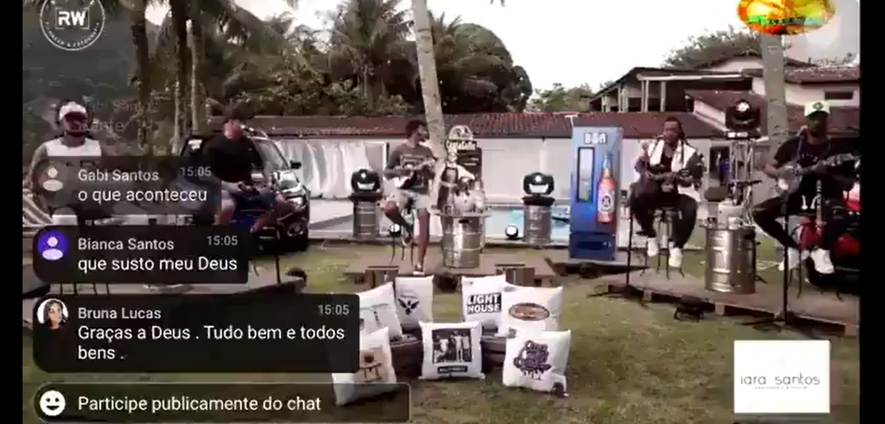 Show da banda Aglomerou é interrompido por tiroteio