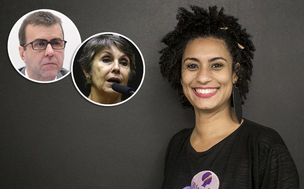 Marcelo Freixo, Erika Kokay e Marielle Franco