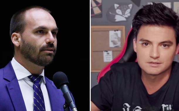 Eduardo Bolsnaro e Felipe Neto